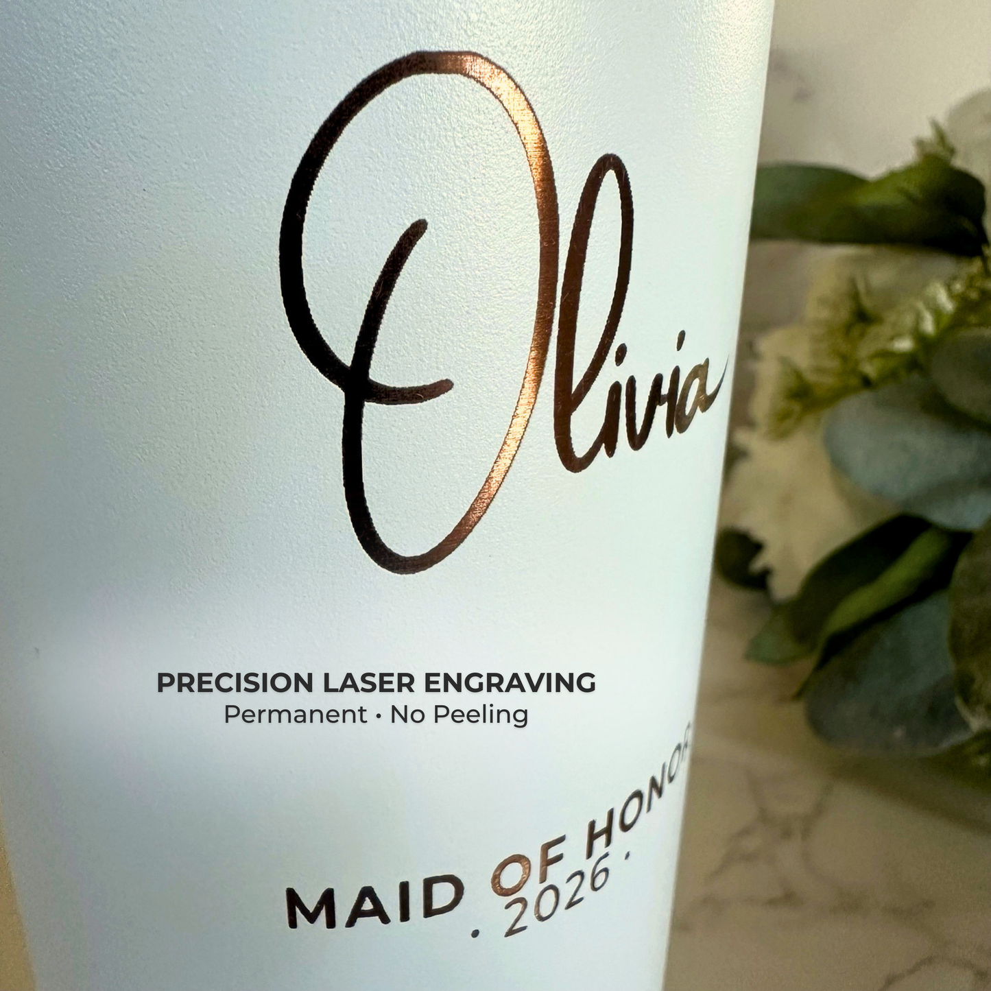 Personalized Groomsmen Tumbler | Engraved Wedding Party Gift