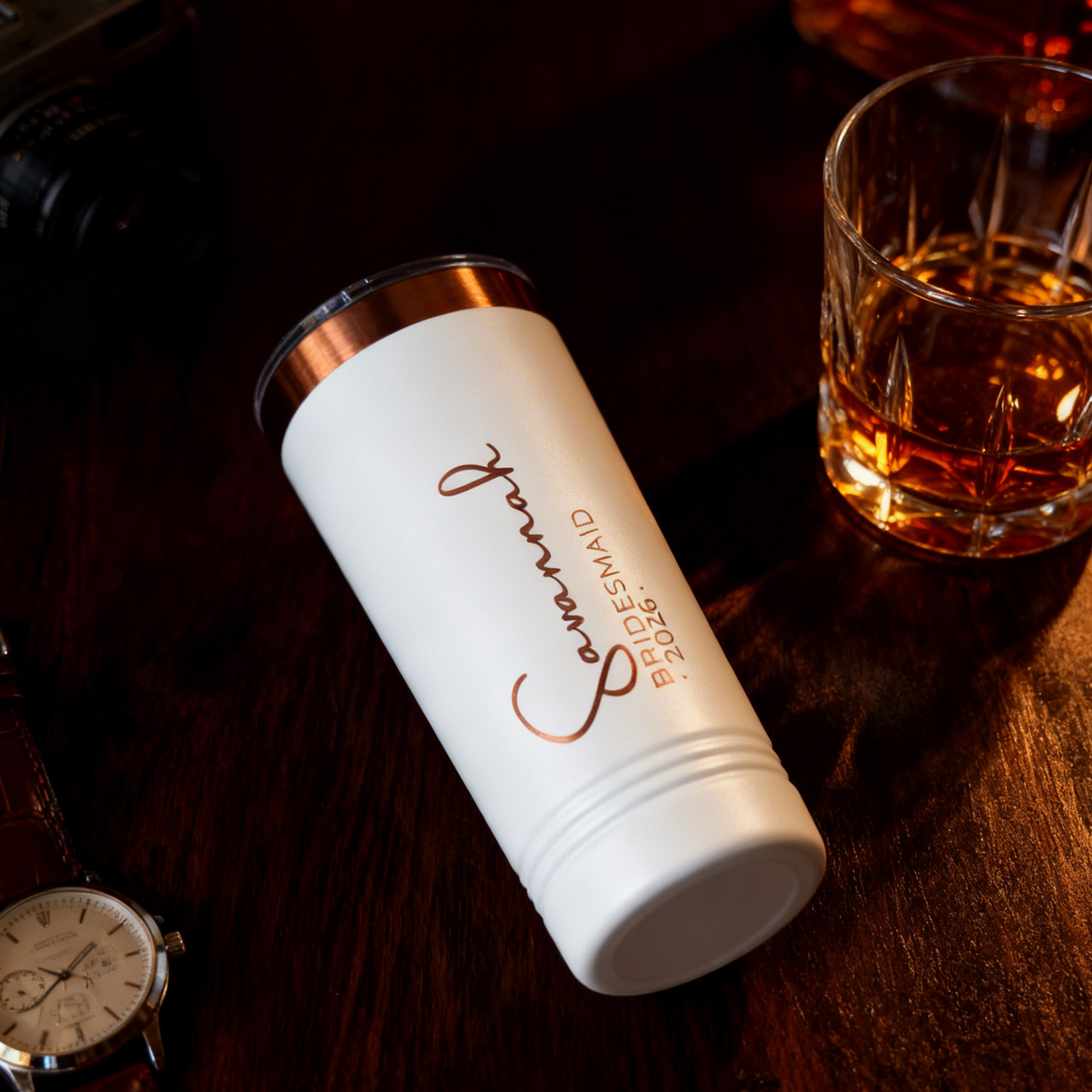 Personalized Groomsmen Tumbler | Engraved Wedding Party Gift