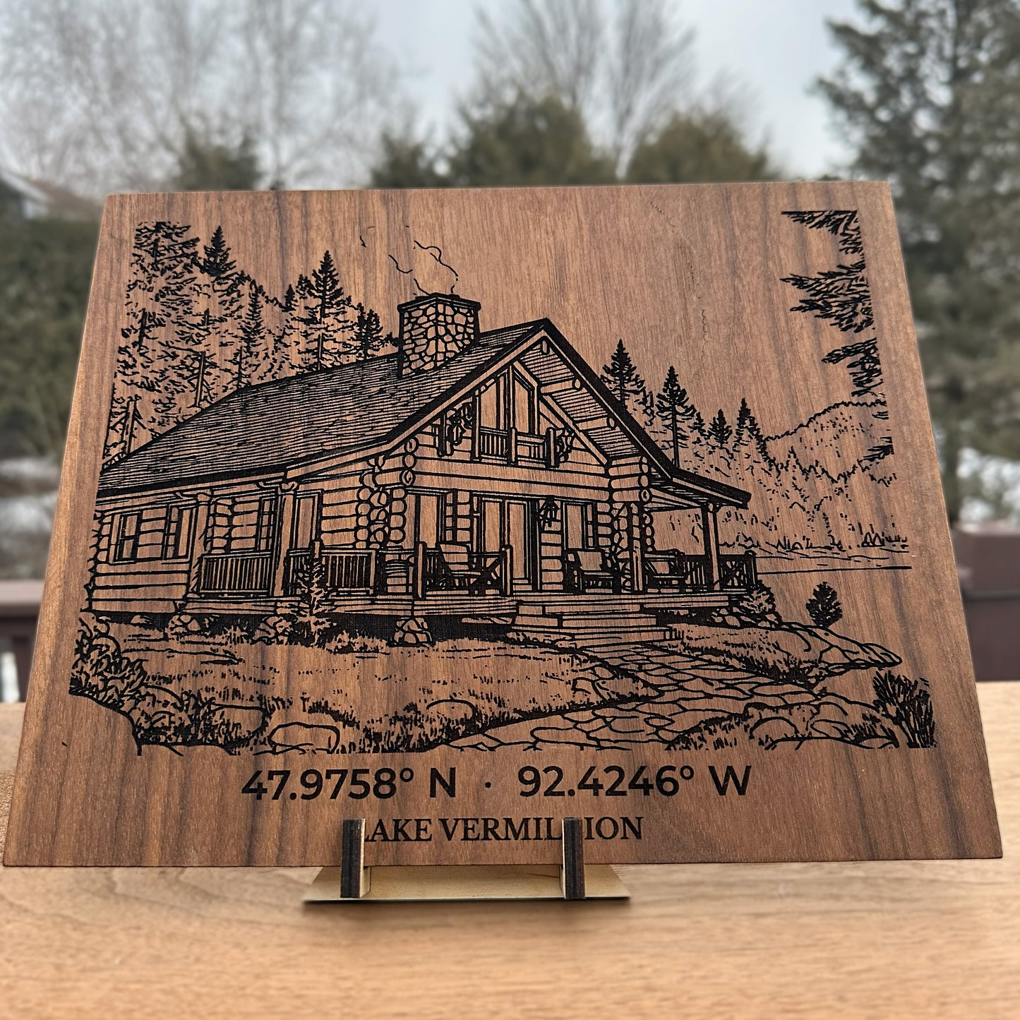 Architectural Engraved Property Portrait