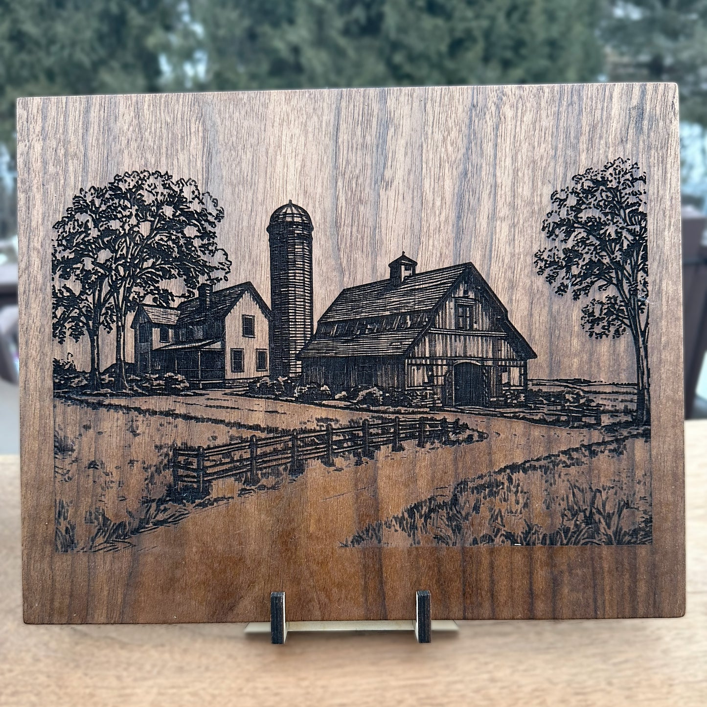 Architectural Engraved Property Portrait