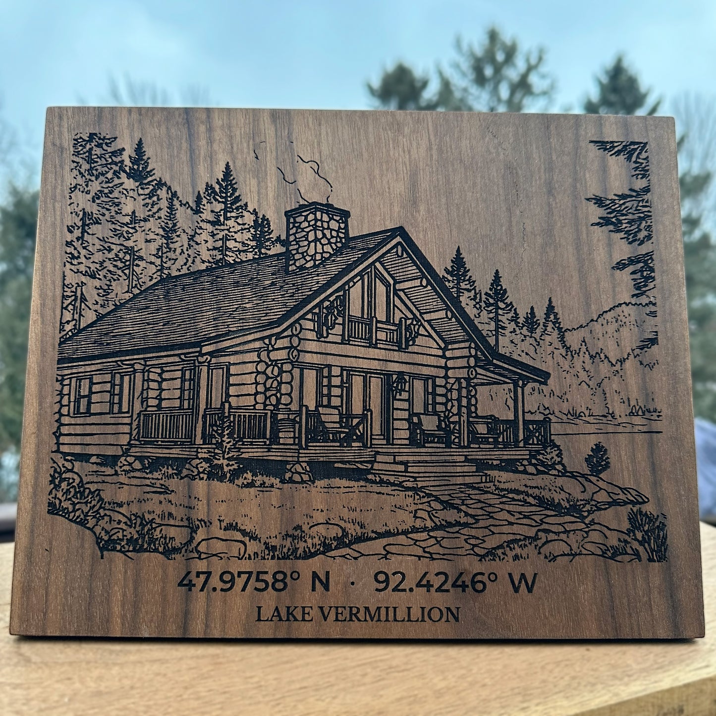 Architectural Engraved Property Portrait