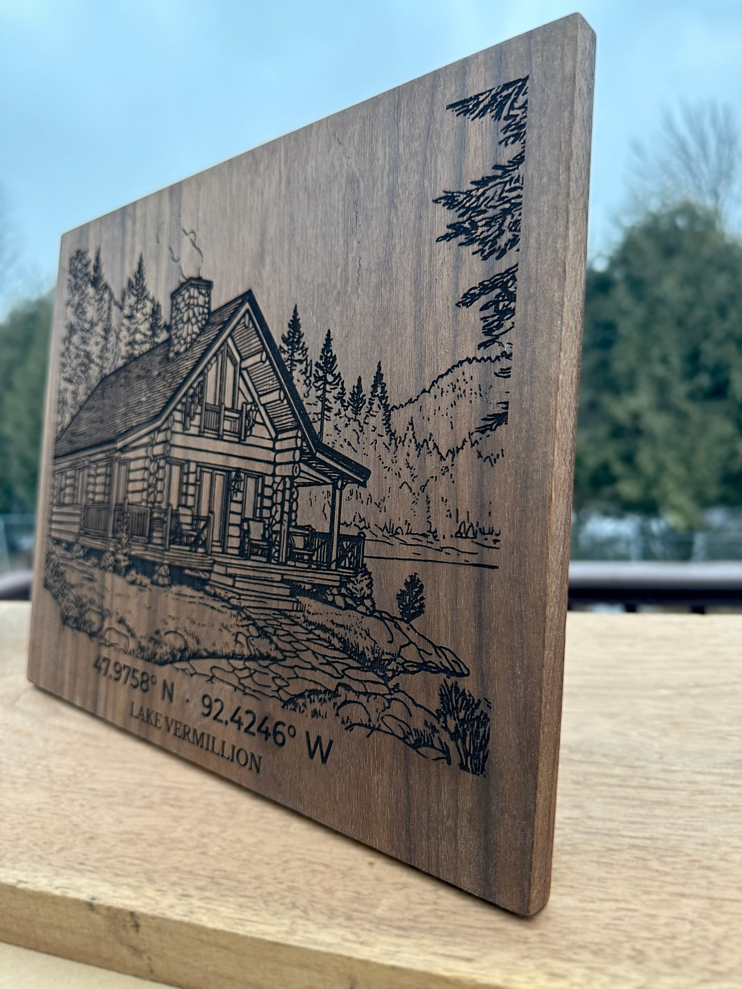 Architectural Engraved Property Portrait