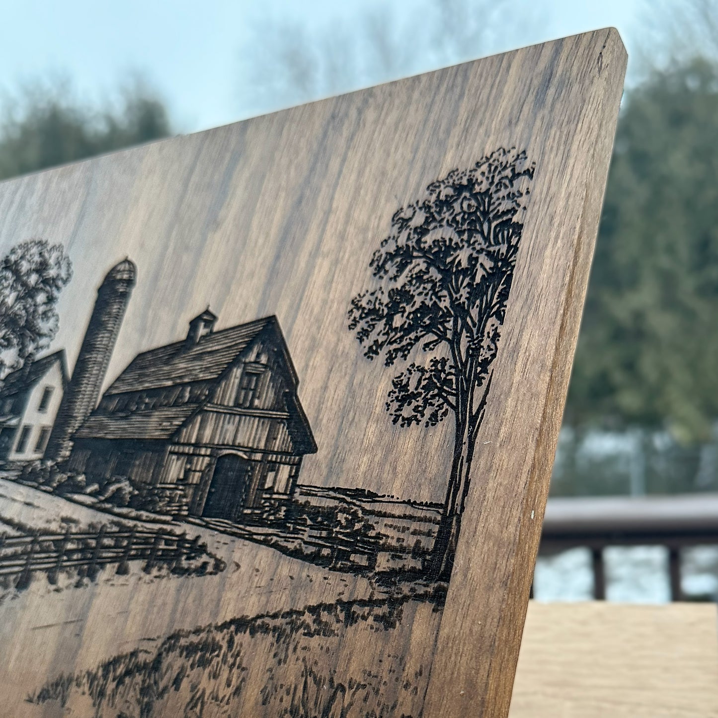 Architectural Engraved Property Portrait