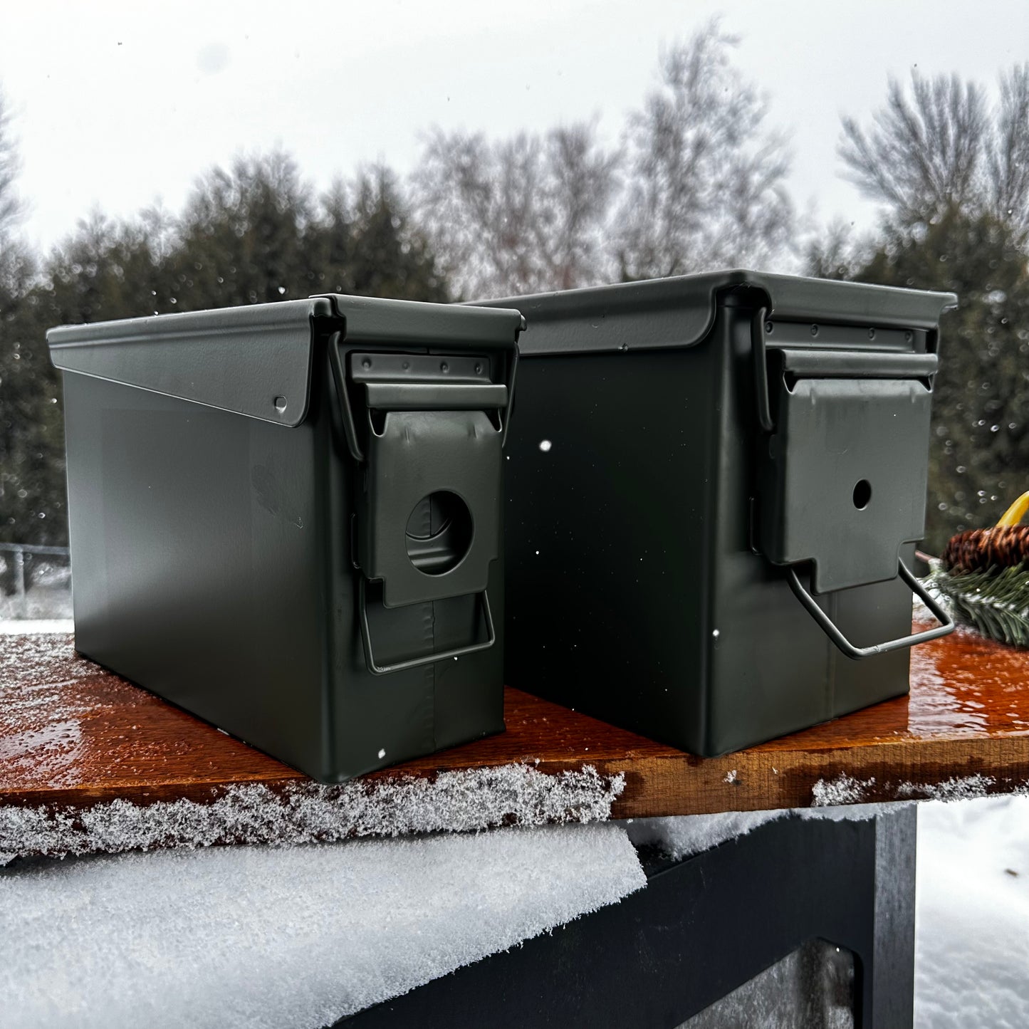 Custom Engraved Groomsmen Gift Set | Military Style Keepsake Box