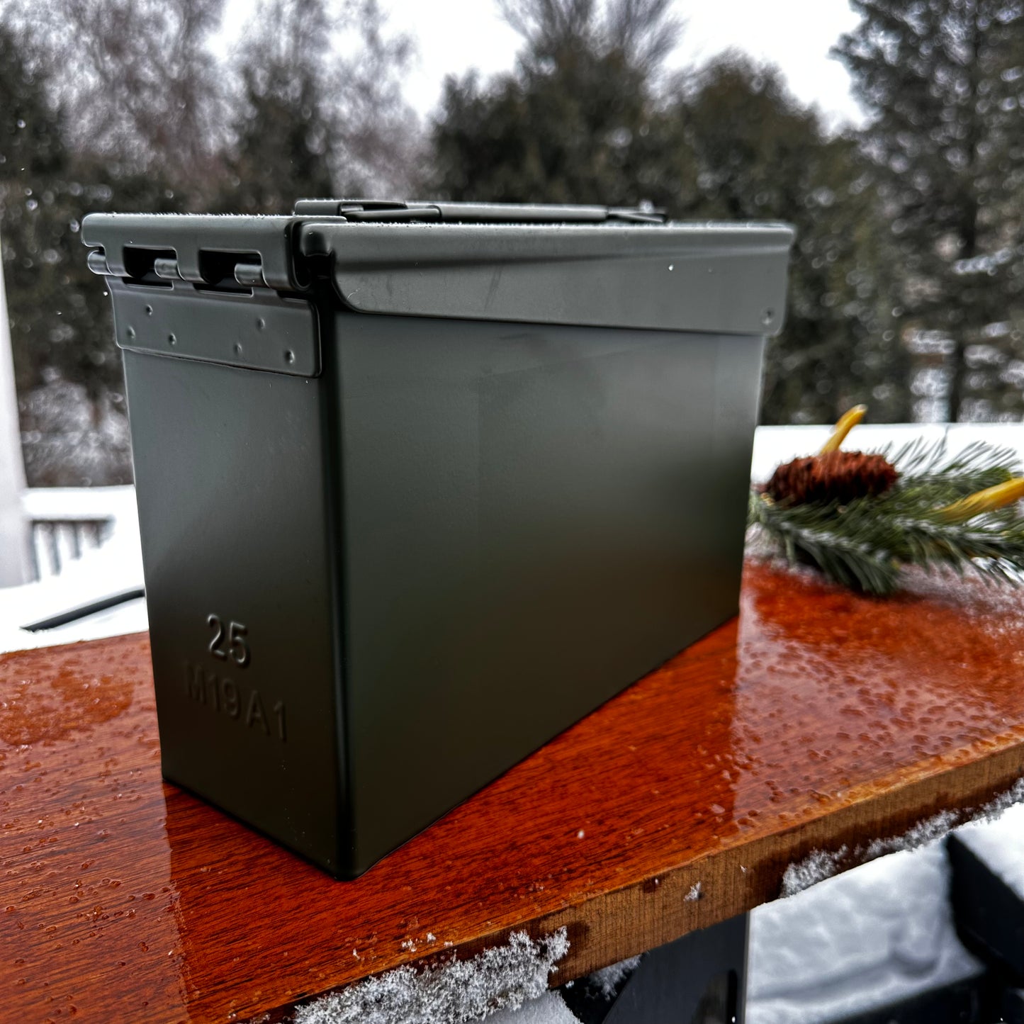 Custom Engraved Groomsmen Gift Set | Military Style Keepsake Box