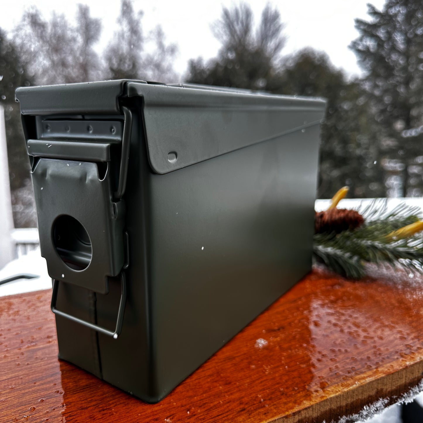 Custom Engraved Groomsmen Gift Set | Military Style Keepsake Box